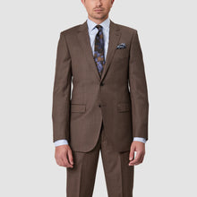 Load image into Gallery viewer, Savile Row Abram Textured Pure Wool Suit - Latte
