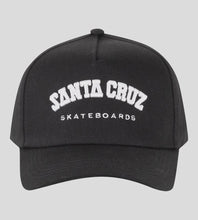 Load image into Gallery viewer, Santa Cruz College Snapback Hat - Black