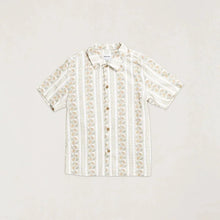 Load image into Gallery viewer, Rhythm Paisley Stripe S/S Shirt - Natural