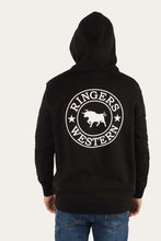 Load image into Gallery viewer, Ringers Western Signature Bull Pullover Hoodie - Black/White