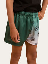 Load image into Gallery viewer, Ringers Western Signature Bull Kids Footy Short - Pine Green