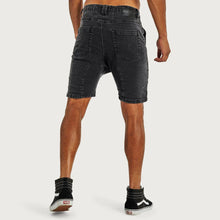 Load image into Gallery viewer, Kiss Chacey Spectra Denim Short - Obsidian Black