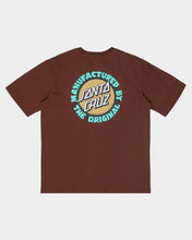 Load image into Gallery viewer, Santa Cruz Speed MDG Dot Puff Short Sleeve Tee - Brown