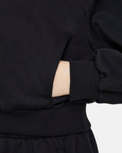 Load image into Gallery viewer, Nike Sportswear Club Fleece Youth Crop Hoody - Black/White