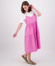 Load image into Gallery viewer, Swanndri St Clair V2 Midi Dress - Raspberry