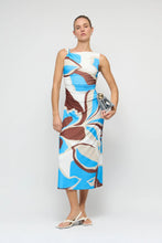 Load image into Gallery viewer, Staple The Label Cielo Mesh Midi Dress - Abstract