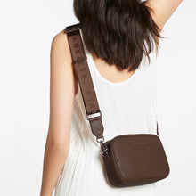 Load image into Gallery viewer, Status Anxiety Plunder Bag With Webbed Strap - Cocoa