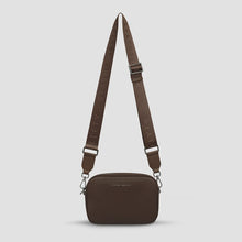 Load image into Gallery viewer, Status Anxiety Plunder Bag With Webbed Strap - Cocoa