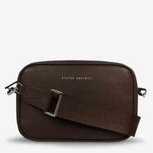Load image into Gallery viewer, Status Anxiety Plunder Bag With Webbed Strap - Cocoa