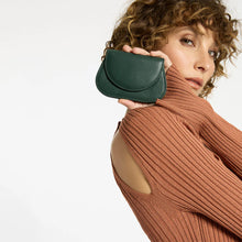 Load image into Gallery viewer, Status Anxiety Eyes Wide Teal Leather Wallet