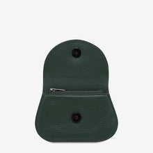 Load image into Gallery viewer, Status Anxiety Eyes Wide Teal Leather Wallet