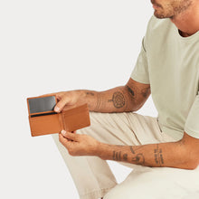 Load image into Gallery viewer, Status Anxiety Jonah Wallet - Camel