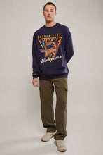 Load image into Gallery viewer, Mitchell & Ness Tri Logo Crew Warriors - Warriors Blue