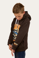 Load image into Gallery viewer, Ringers Western Truck Yeah Boys Oversized Pullover Hoodie - Charcoal