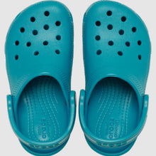 Load image into Gallery viewer, Crocs Toddler Classic Clog - Turbo Teal