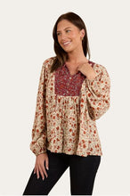 Load image into Gallery viewer, Ringers Western Twyla Womens Fashion Top - Off White