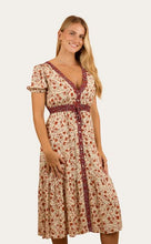 Load image into Gallery viewer, Ringers Western Twyla Womens Midi Dress - Off White