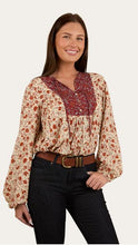 Load image into Gallery viewer, Ringers Western Twyla Womens Fashion Top - Off White