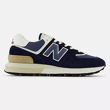 Load image into Gallery viewer, New Balance 574 Legacy Shoe - Navy w/ Angora