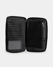 Load image into Gallery viewer, Billabong Tropical Rhapsody Travel Wallet - Black
