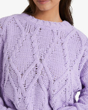 Load image into Gallery viewer, Billabong Only Mine Sweater - Peaceful Lilac