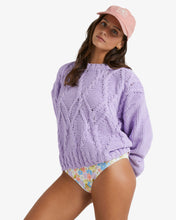Load image into Gallery viewer, Billabong Only Mine Sweater - Peaceful Lilac