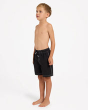 Load image into Gallery viewer, Billabong Groms Throw On Boardshort - Black
