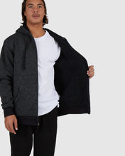 Load image into Gallery viewer, Billabong Revolt Zip Thru Hoodie - Black Heather