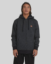 Load image into Gallery viewer, Billabong Revolt Zip Thru Hoodie - Black Heather
