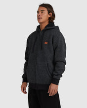 Load image into Gallery viewer, Billabong Revolt Zip Thru Hoodie - Black Heather