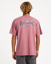 Load image into Gallery viewer, Billabong Crossboards Tee - Red Dahlia