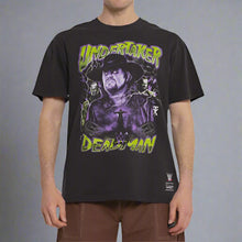 Load image into Gallery viewer, Mitchell And Ness The Undertaker Bootleg Tee - Faded Black