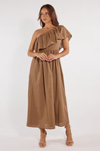 Load image into Gallery viewer, Girl and The Sun Rosa Midi Dress - Espresso