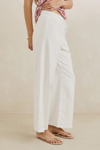 Load image into Gallery viewer, Rhythm Annabelle Lace Trim Beach Pant - White