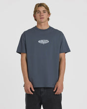 Load image into Gallery viewer, Quiksilver Heavy Petal Tee - Black/Turbulence