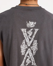 Load image into Gallery viewer, RVCA Ornate Muscle - Pirate Black