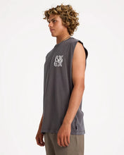 Load image into Gallery viewer, RVCA Ornate Muscle - Pirate Black