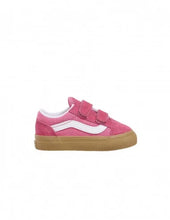 Load image into Gallery viewer, Vans Old Skool V Toddler Shoe - Gum/Pink