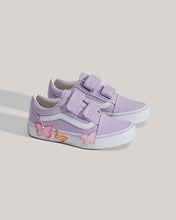 Load image into Gallery viewer, Vans Little Kids Old Skool V Butterfly - Soft Orchid