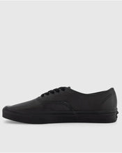 Load image into Gallery viewer, Vans Authentic Leather Shoe - Black/Black