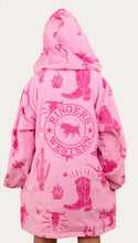 Load image into Gallery viewer, Ringers Western Boot Scootin Zip Through Towel - Pastel Pink