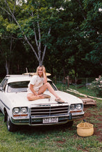 Load image into Gallery viewer, Rhythm Ladies Tide Short Overall - Ecru