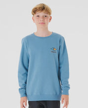 Load image into Gallery viewer, Rip Curl Tube Heads Crew - Dusty Blue