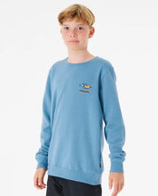 Load image into Gallery viewer, Rip Curl Tube Heads Crew - Dusty Blue