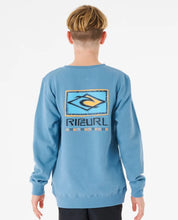 Load image into Gallery viewer, Rip Curl Tube Heads Crew - Dusty Blue