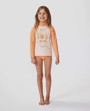 Load image into Gallery viewer, Rip Curl La Tropica L/S UV Swim Set (1-8) - Peach