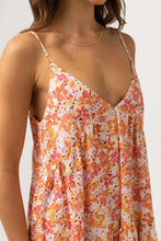 Load image into Gallery viewer, Rhythm Rosa Floral Tiered Midi Dress