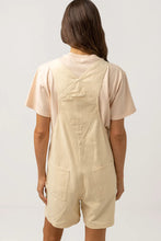 Load image into Gallery viewer, Rhythm Ladies Tide Short Overall - Ecru