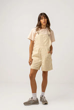 Load image into Gallery viewer, Rhythm Ladies Tide Short Overall - Ecru