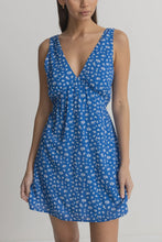 Load image into Gallery viewer, Rhythm Elodie Floral Mini Dress - Blue